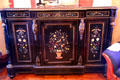 French mahogany sideboard with ormolu trim & semi-precious stones at Hower House. Akron, OH.