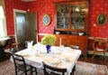 Dining room in Sherwood-Davidson House. Newark, OH.