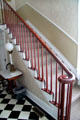 Stairwell in Buckingham House. Newark, OH