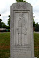 Newark Civil War memorial in Veterans Park. Newark, OH.