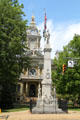 Cambridge Civil War Monument in front of Guernsey County Courthouse. Cambridge, OH.