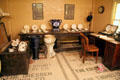 East Liverpool china salesroom preserved at Museum of Ceramics. East Liverpool, OH.