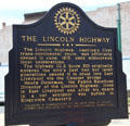 Lincoln Highway commemorative plaque. East Liverpool, OH.