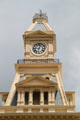 Clock tower of Muskingum County Courthouse. Zanesville, OH.