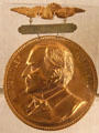 W.M. McKinley for President medal at museum of Ohio State Capitol. Columbus, OH.