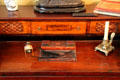 Writing desk marked John Broadwood & Sons, London in library at Kelton House Museum. Columbus, OH.