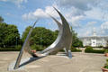 Navstar sculpture by Stephen Canneto at Franklin Park Conservatory & Botanical Gardens. Columbus, OH.
