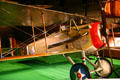 SPAD XIII C.1 biplane of France at National Museum of USAF. Dayton, OH.