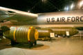 Array of nuclear bombs at National Museum of USAF. Dayton, OH