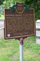 Historical marker at Huffman Prairie Flying Field. Dayton, OH.