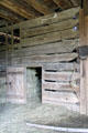 Original core of log barn at Johnston Farm. Piqua, OH.