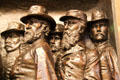 Relief of G.K. Warren, George G. Meade, E.O.C. Ord, David D. Porter, A.A. Humphreys in Soldiers' & Sailors' Monument. Cleveland, OH