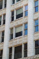 Terra cotta facade window surrounds of May Company Building. Cleveland, OH.