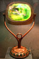 Turtleback Lamp of Favrile glass by Tiffany Glass & Decorating Co. at Cleveland Museum of Art. Cleveland, OH.