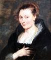 Portrait of Isabella Brandt by Peter Paul Rubens at Cleveland Museum of Art. Cleveland, OH.