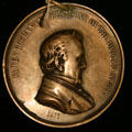 Medal of 15th President James Buchanan lived. OK.