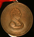 Medal of Pierre Chouteau of Upper Missouri Outfit Co. OK.