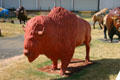 Baroque Buffalo by Janey Crain at Spirit of the Buffalo OK Centennial street art project. Oklahoma City, OK.