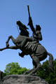 Statue of Buffalo Bill at National Cowboy Museum. Oklahoma City, OK
