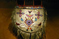 Beadwork bag by Northern Plains possibly Dakota Indians at National Cowboy Museum. Oklahoma City, OK.