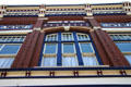 Window details of 1891 commercial building at 111 W Harrison Ave. Guthrie, OK.