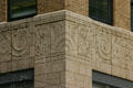 Relief design details of Amoco North Building. Tulsa, OK.