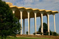 Columns of Graduate Center of Oral Roberts University. Tulsa, OK.