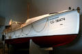 Coast Guard motor lifeboat, a type in service at Columbia River Maritime Museum. Astoria, OR.