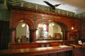 Westport Saloon bar at Astoria Heritage Museum. Astoria, OR.