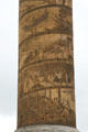 Astoria Column frieze details of Lewis & Clark expedition. Astoria, OR.