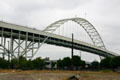 Interstate 405 Freeway Bridge across Willamette River. Portland, OR