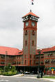 Tower of Portland's Union Station. Portland, OR