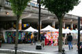 Crafts market at Ankeny Square. Portland, OR.