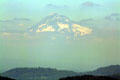 Mount Hood seen from Portland. Portland, OR