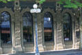 Ladd & Bush Bank cast iron facade arches. Salem, OR.