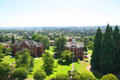 Willamette University campus seen from Oregon State Capitol Dome. Salem, OR.