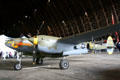 Lockheed P-38 Lightning at Tillamook Air Museum. Tillamook, OR.