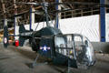 Kaman HTK-1 helicopter with double rotors at Tillamook Air Museum. Tillamook, OR.