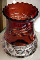 King's crown vase at Tillamook Pioneer Museum. Tillamook, OR.