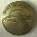Graf Zeppelin Lakehurst Landing Crew ID badge at Tillamook Pioneer Museum. Tillamook, OR.