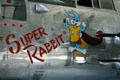 Rabbit nose art on North American B-25J Mitchell at Evergreen Aviation & Space Museum. OR.
