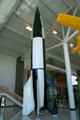 German V2 rocket at Evergreen Aviation & Space Museum. OR.