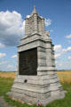 New York 6th Cavalry monument at Gettysburg National Military Park. Gettysburg, PA