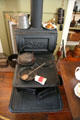 Cast iron stove by S.H. Sayre & Bros. of Montrose, PA in kitchen at Shriver House Museum. Gettysburg, PA.