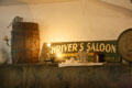 Shriver's Saloon sign at Shriver House Museum. Gettysburg, PA.