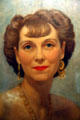 Portrait of young Mamie Eisenhower in Eisenhower National Historic Site. Gettysburg, PA.