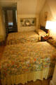 Guest bedroom in Eisenhower National Historic Site. Gettysburg, PA.