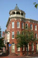 Italianate corner tower of 500 State Street. Harrisburg, PA.