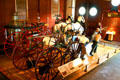 Washington hose carriage & Silsby Steam Pumper at Harrisburg Fire Museum. Harrisburg, PA.