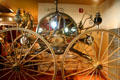 Side view of Hope hose reel carriage in Harrisburg Fire Museum. Harrisburg, PA.